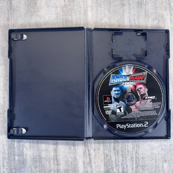 WWE SmackDown! vs. Raw (PlayStation 2, PS2 2004) No Manual Tested - Picture 4 of 5